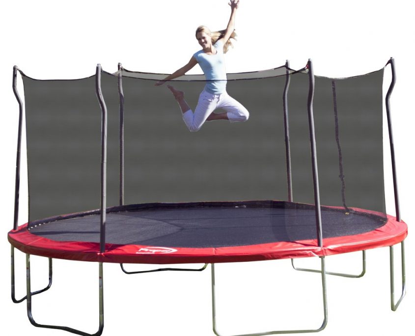 Propel 15 Foot Trampoline with Enclosure Review Air Trampolines